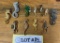 A Herd Of Vintage Seahorse Pins In Various Styles