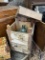 VINTAGE BOTTLE IN WOOD BOX