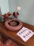Whimsical Metal Moving Beaks 