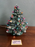 Light Up Musical Ceramic Christmas Tree