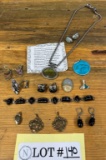 Holy Land Ancient Glass Pendant Necklace