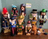 Collection Of Nutcrackers Includes Steinbach 