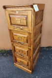 Wood File Cabinet