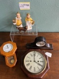 Vintage Dutch Boy Girl Figurines, Dog Figurine