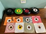 Collection Of 45 Rpm Records