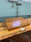 Wood Table Top Style Hinged Lid Lectern
