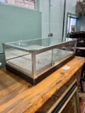 Metal And Glass Counter Top Display Case