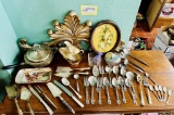 Vintage Pan, Gravy Boat, Cake And Pie Servers