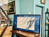 Large Asian Style Framed 