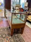 Wood And Glass Vintage Display Case