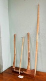 Vintage Implements Collection Includes Axe