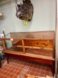 Vintage Wood And Glass 