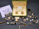 Vintage Murat Cufflinks In Box, 14k 