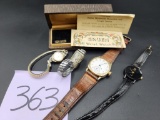 Vintage Art Deco Style Gruen Wrist Watch Orig Box
