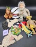 1950s 60s Knickerbocker White Monkey,