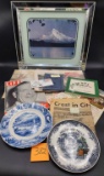 Oregon City And Multnomah Falls Collector Plates