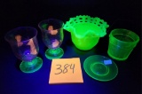 Uranium Glass Collection