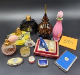Vintage Perfume Bottles, Pill Cases, And More