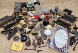 Vintage Hardware, Door Knobs, Keys, And More