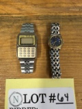Rare 1980s Pulsar Y735 Calculator Digital Watch