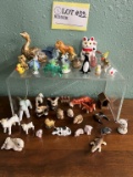 Miniature Menagerie Includes Birds, Lion, Tiger