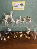 Ries Dalmatian Mom With Pups, Mini Kitten Figurines