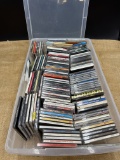 Large Bin of CDs
