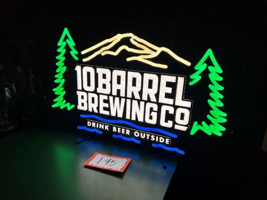 10 Barrel Brewing Co Lighted Sign