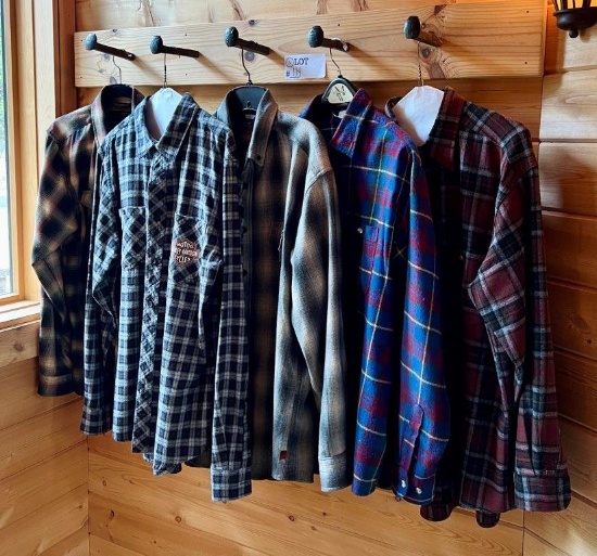 Collection Long Sleeve Plaid Shirts