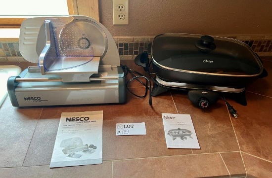 Nesco Professional Food Slicer with User Guide