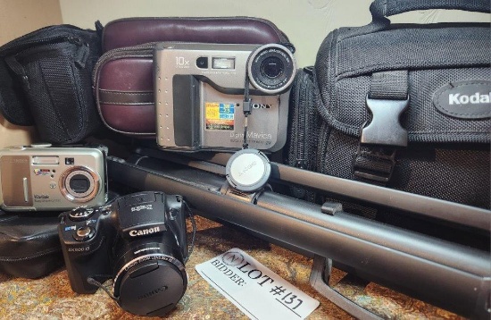 Canon Sx500 Camera, Sony Digital Mavica