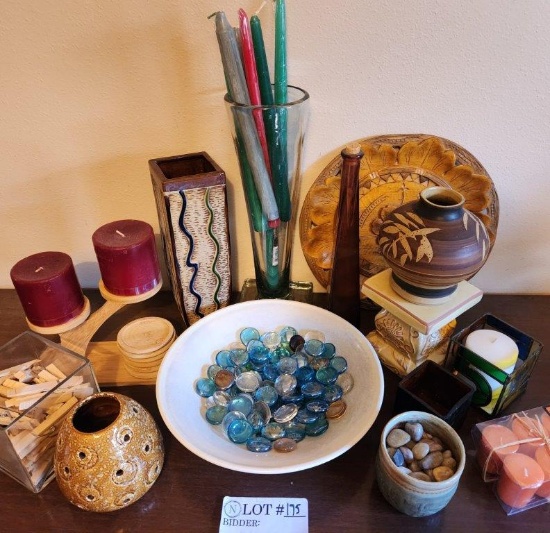 Unique Candle Holder, Ceramic Vases,
