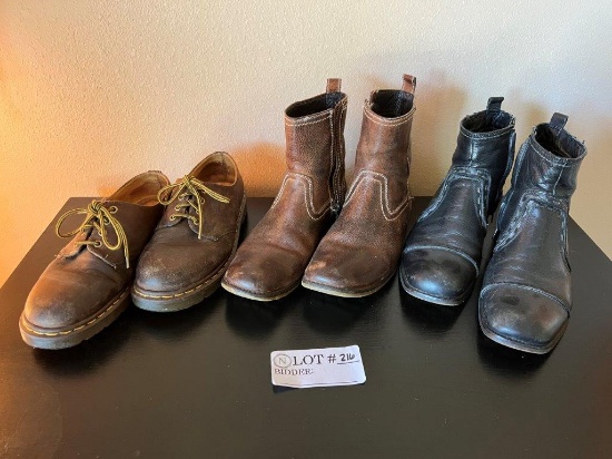 Three Pairs Of Shoes