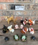 Chihuahua Salt Pepper And Figurines,
