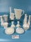 Fenton White Hobnail Milk Glass Pitcher
