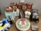 Quilted Holly Berry Holiday Table Runner