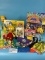 The Simpsons plush Bart, Lisa, n Maggie Dolls