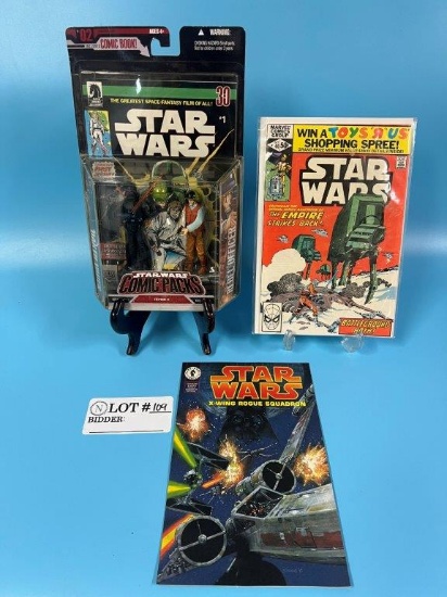 NIP Dark Horse Star Wars Figures n Comic Pack