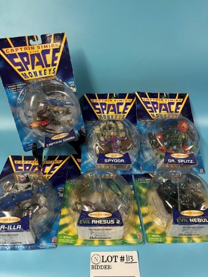 Mattel NIP "Captain Simian n Space Monkeys"