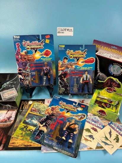 TYCO NIP Cadillacs and Dinosaurs Action Figures