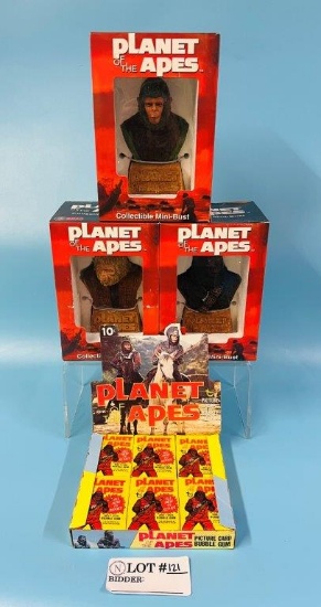 SOTA NIB Planet of the Apes Mini Busts