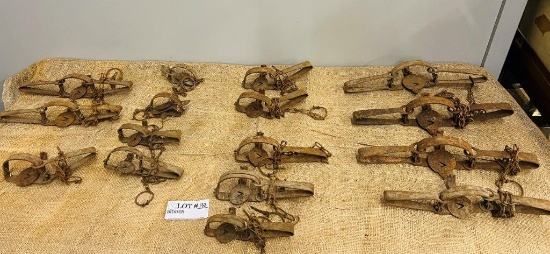 Collection Vintage Victor Coil Spring Animal Traps