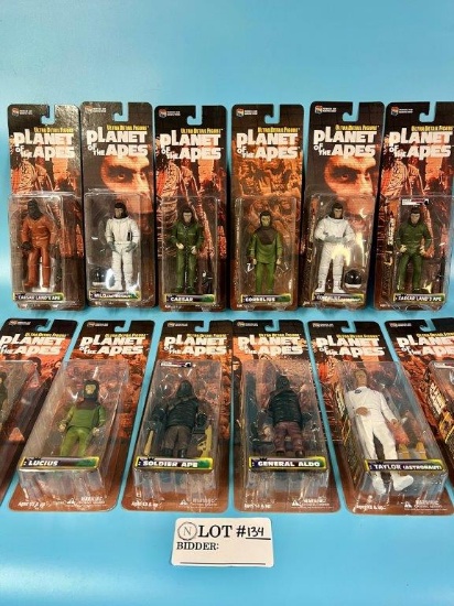 Large Assortment NIB Planet of Apes Figures