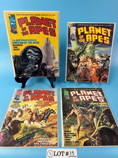 Curtis Comics Planet of the Apes assortment