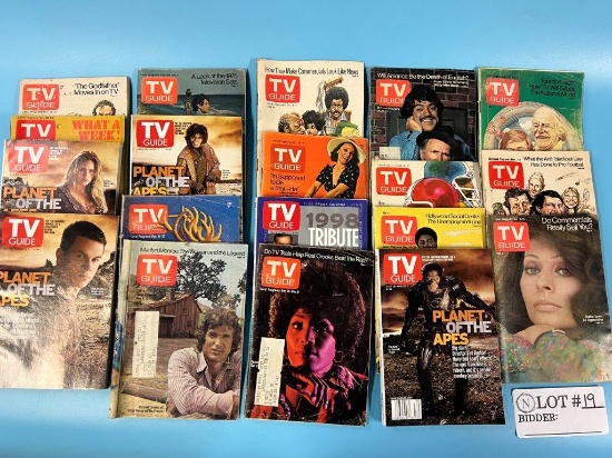 TV Guides feat Planet Apes Collector Covers