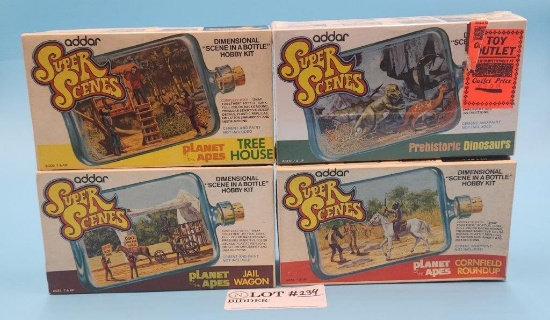 4 NIB Addar "Super Scenes" in a Bottle Kits
