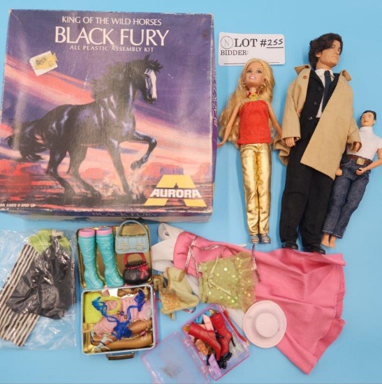Aurora orig box "Black Fury" assembly Kit