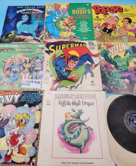Collection of Childrens Record Book Sets