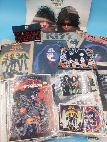 Hit Paraders "Heavy Metal Heroes" Kiss Poster