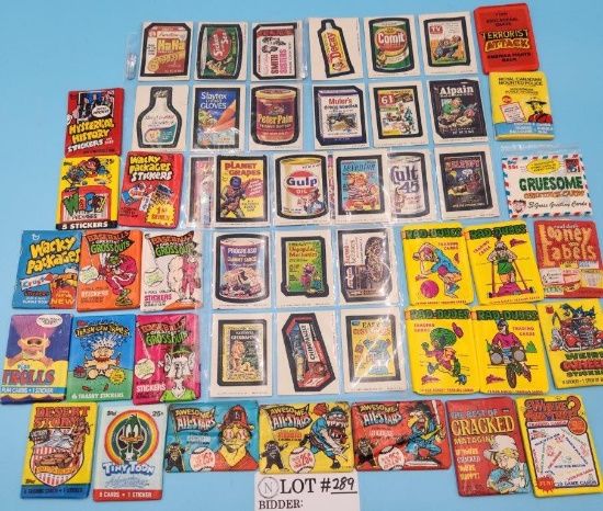 TOPPs Wacky Packages Trading Cards